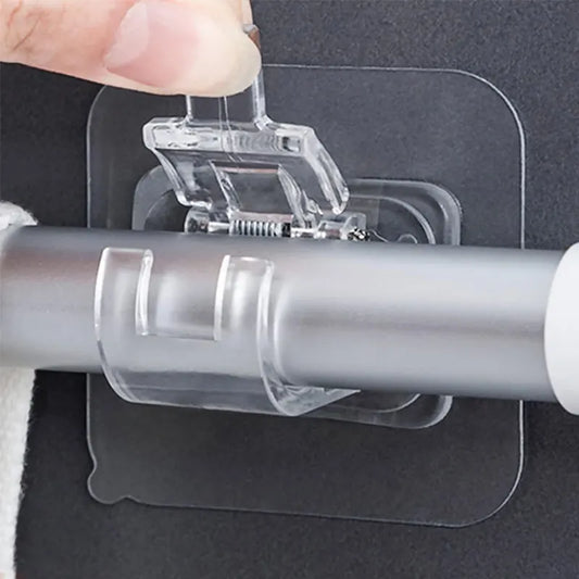 Supports de tringle à rideaux sans percer lot de 4|ARTFIX