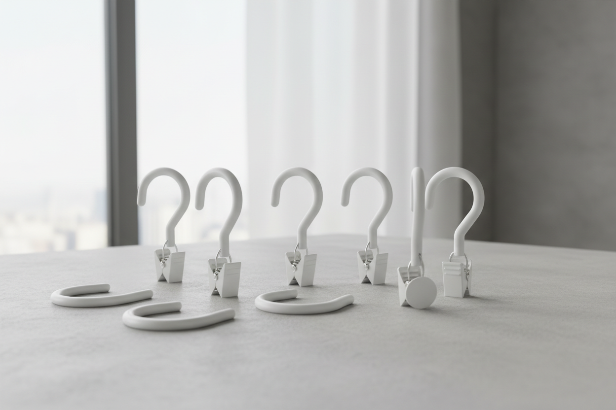 Crochet pour rideaux