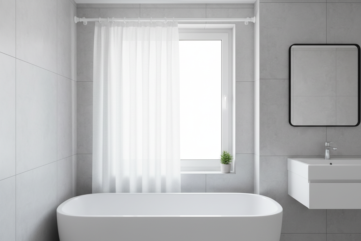 Tringle à rideaux sans percer