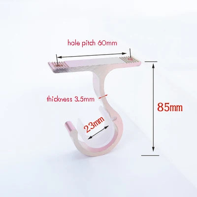 Support de tringle à rideaux 1pièce|VELONYS