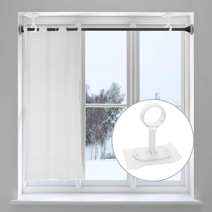 Supports de tringle à rideaux sans percer lot de 2|SNAPFIX