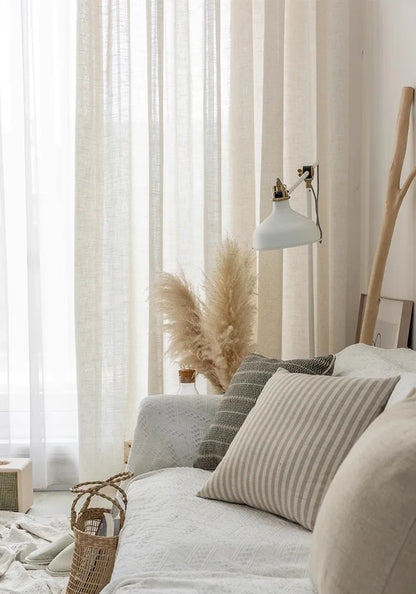 Rideau beige 1 Panneau|HARMONIE