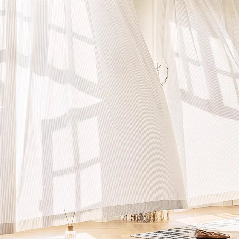 Rideau blanc style japonais 1 Panneau|LUXIA