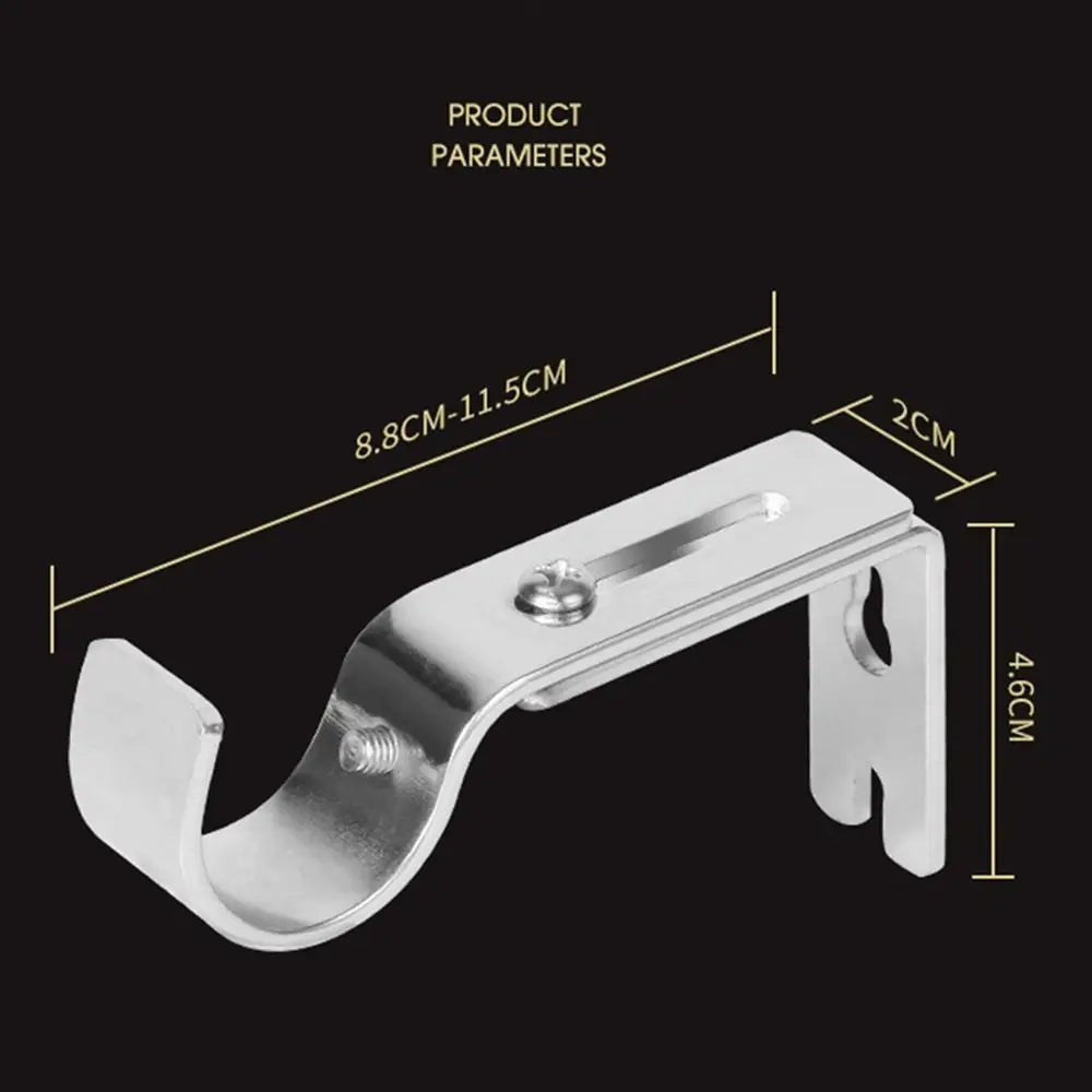 Support de tringle à rideaux 1 pièce|ALIGNIX