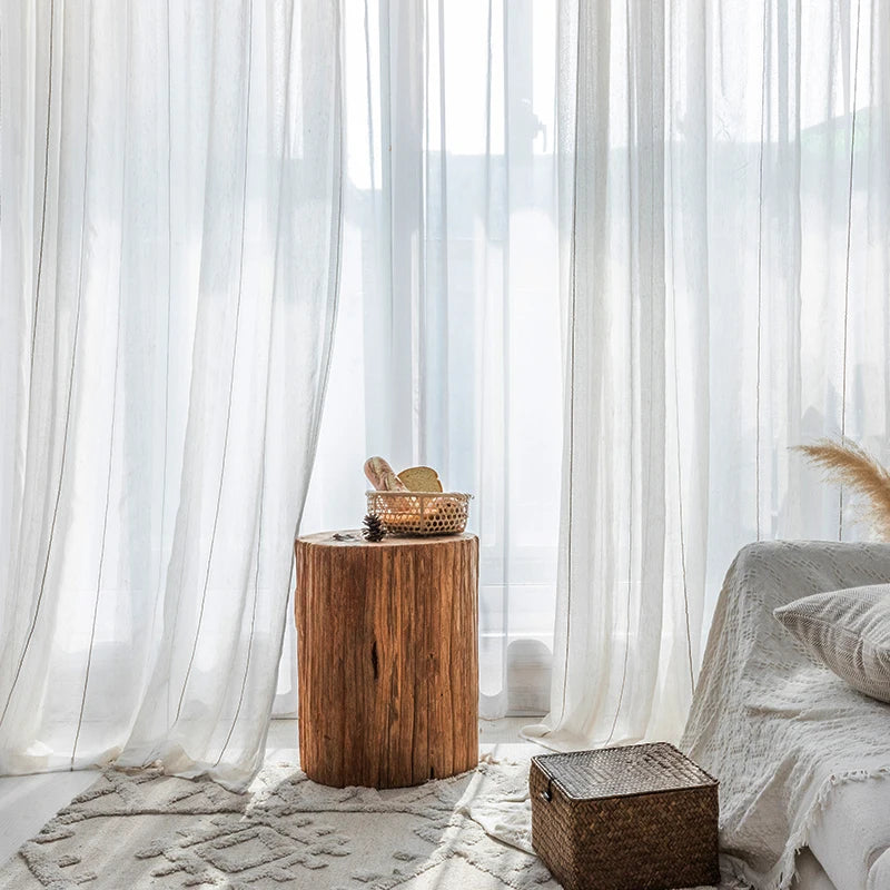 Rideau blanc 1 Panneau|CLARORA