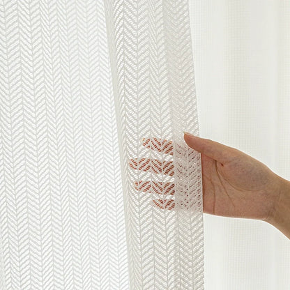 Rideau blanc 1 Panneau|HOMYRA