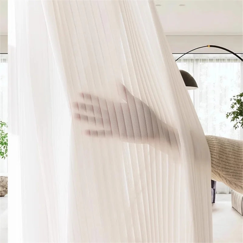 Rideau blanc style japonais 1 Panneau|LUXIA