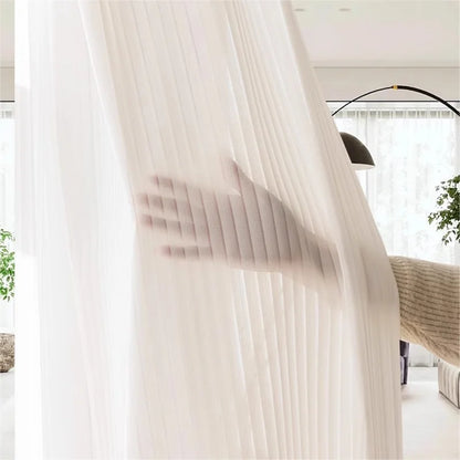 Rideau blanc style japonais 1 Panneau|LUXIA