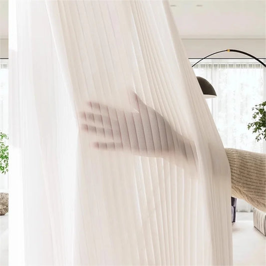 Rideau blanc style japonais 1 Panneau|LUXIA