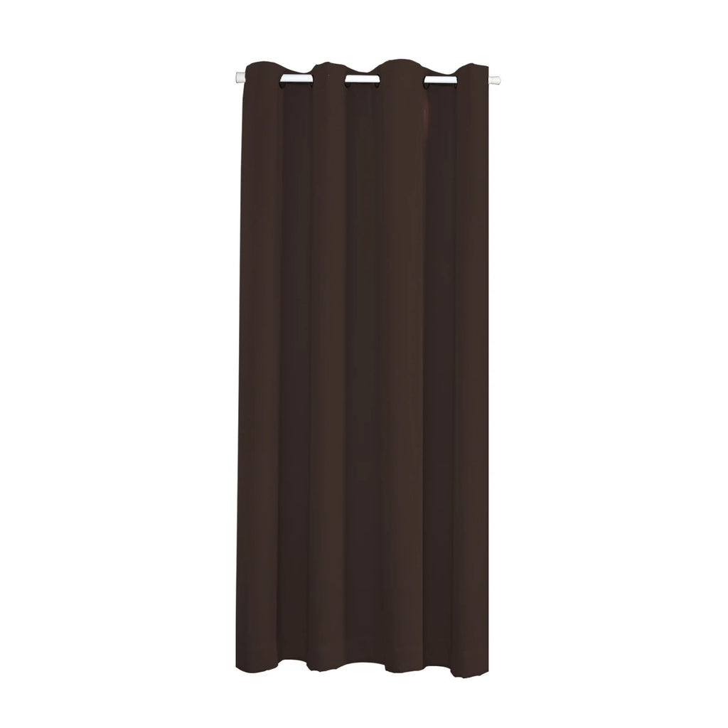 Rideau Occultant Marron 1 Panneau | Luxora