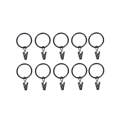 Anneaux pour rideaux avec pince lot de 20 ou 50|CIRCULO