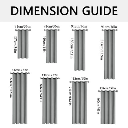 Rideau Occultant Vert 2 Panneaux | Solaria