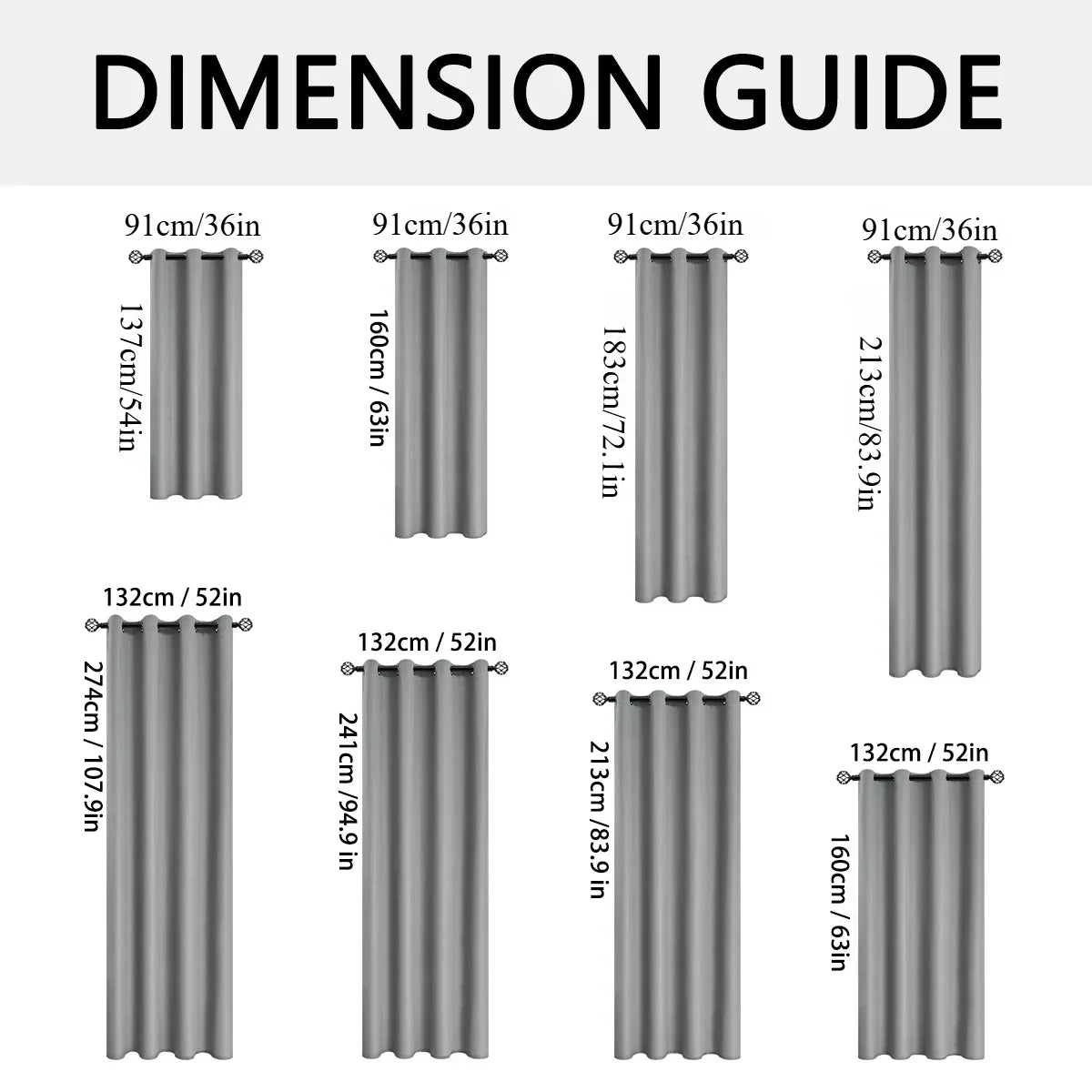 Rideau Occultant Noir 2 Panneaux | Solaria