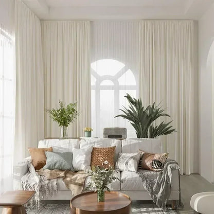 Rideau beige 1 Panneau|SERENA