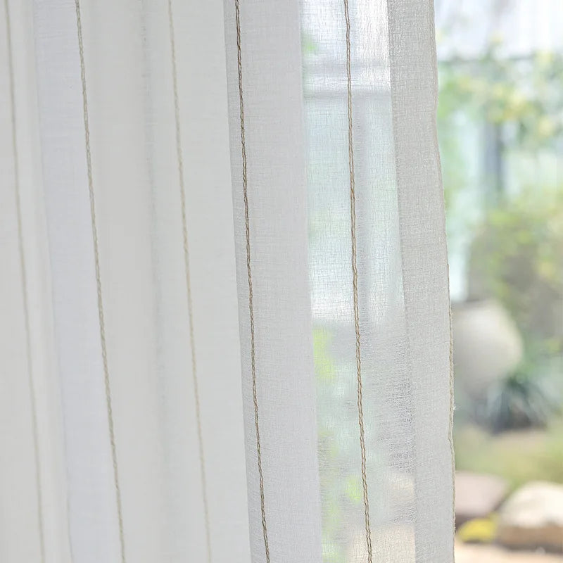 Rideau blanc 1 Panneau|CLARORA