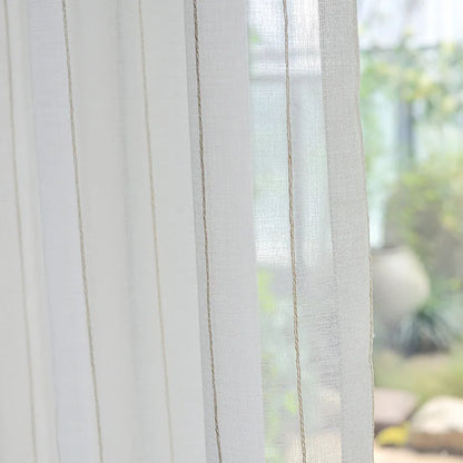 Rideau blanc 1 Panneau|CLARORA