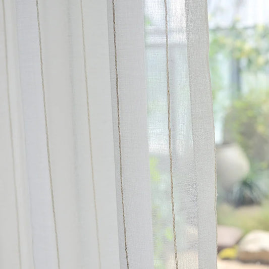 Rideau blanc 1 Panneau|CLARORA