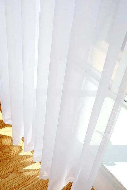 Rideau blanc 1 Panneau|LYORA