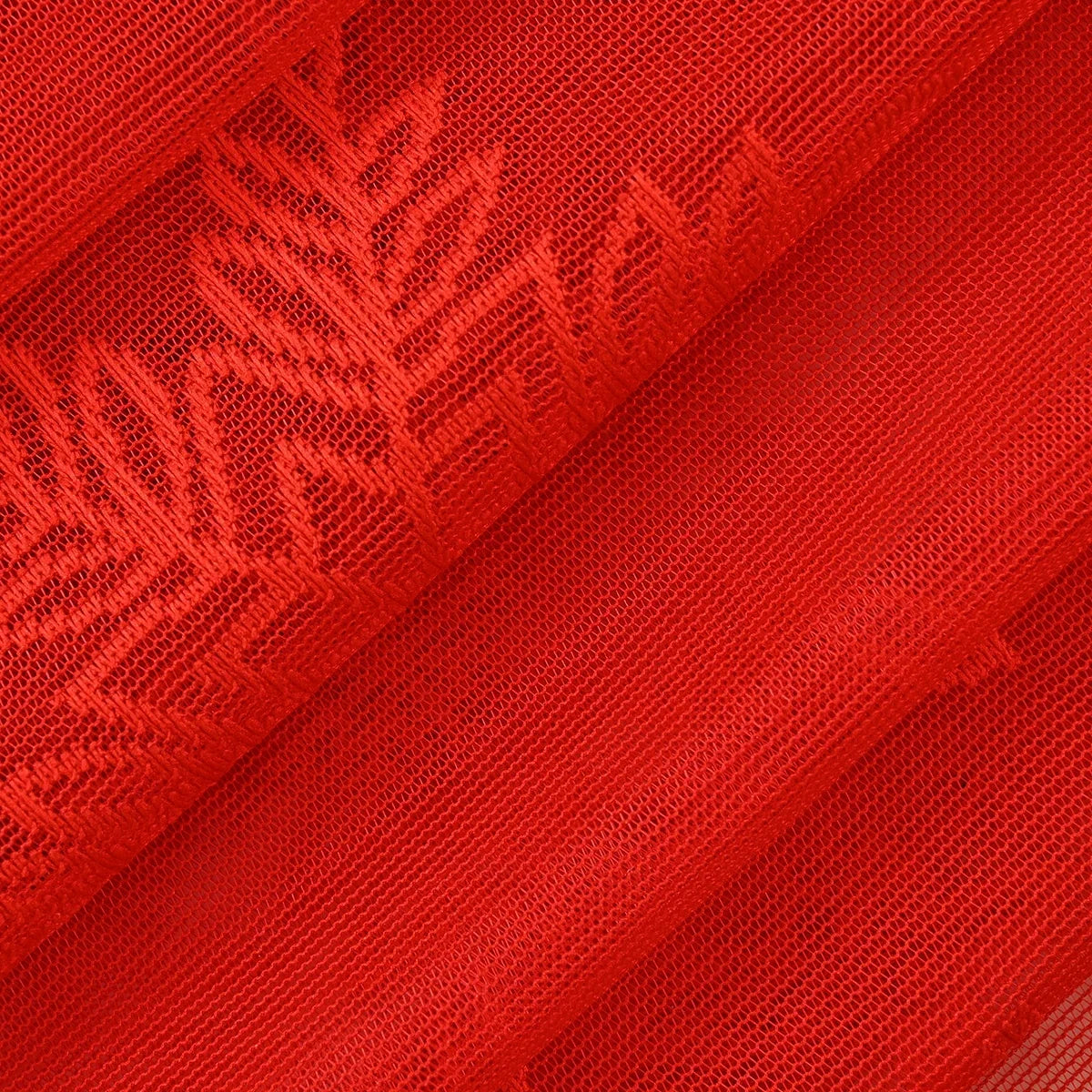 Rideau rouge voilage|FLAMENGO