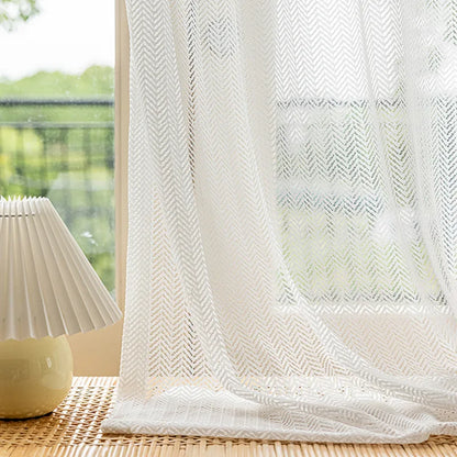 Rideau blanc 1 Panneau|HOMYRA