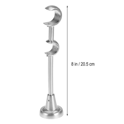Supports de tringle à double rideaux lot de 2|STRONGFIX