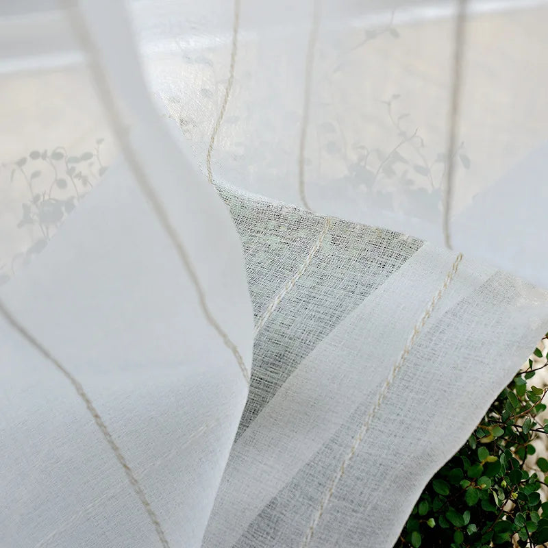 Rideau blanc 1 Panneau|CLARORA