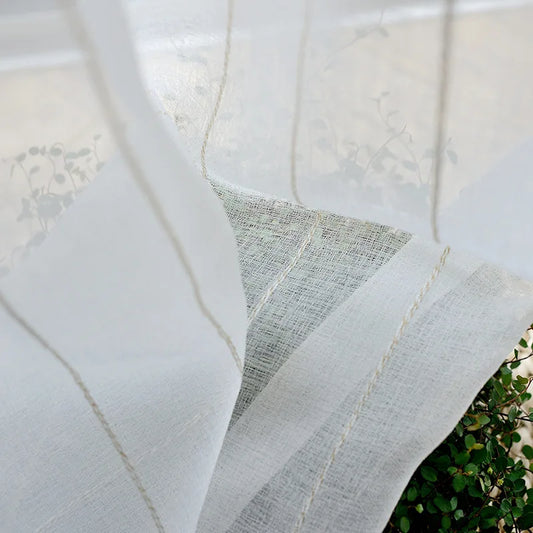 Rideau blanc 1 Panneau|CLARORA