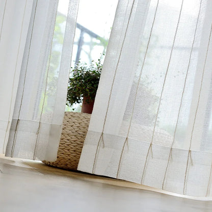 Rideau blanc 1 Panneau|CLARORA
