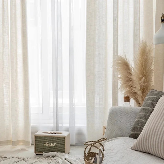 Rideau beige 1 Panneau|HARMONIE