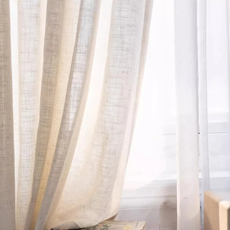 Rideau beige 1 Panneau|HARMONIE