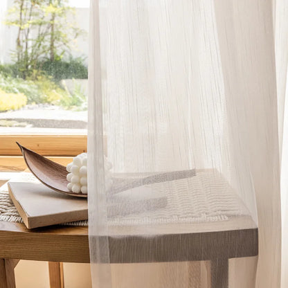 Rideau blanc 1 Panneau|LUMINA