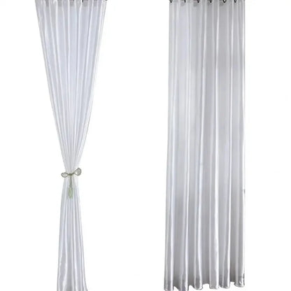 Rideau blanc occultant en coton|SOVEREIGNA