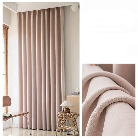 Rideau rose 1 Panneau|AURA