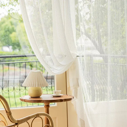 Rideau blanc 1 Panneau|HOMYRA