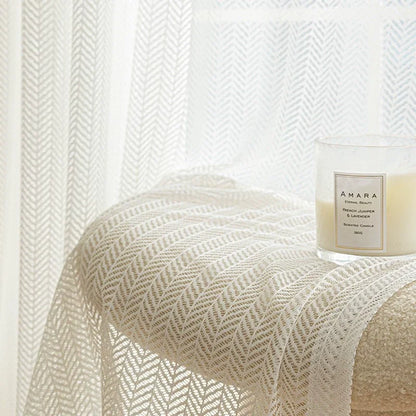 Rideau blanc 1 Panneau|HOMYRA