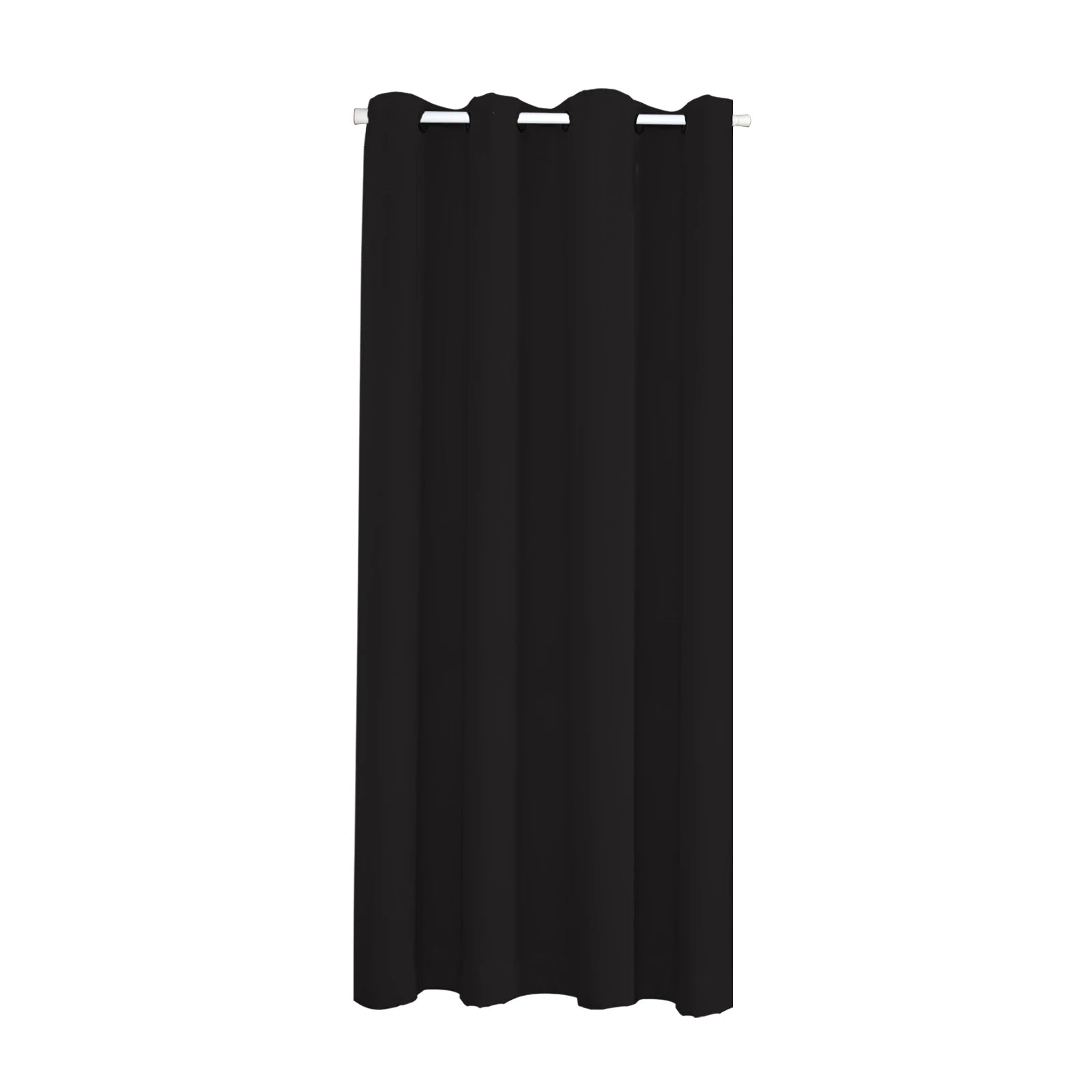Rideau Occultant Noir 1 Panneau | Luxora