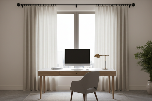 Bureau tringle noire