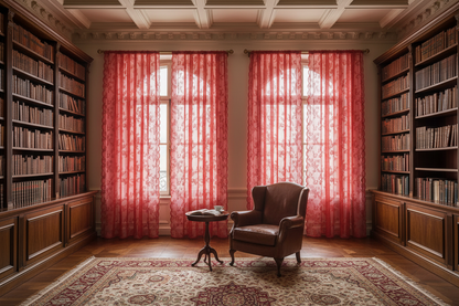 LIGNUM Rouge - Bibliothèque haussmannienne