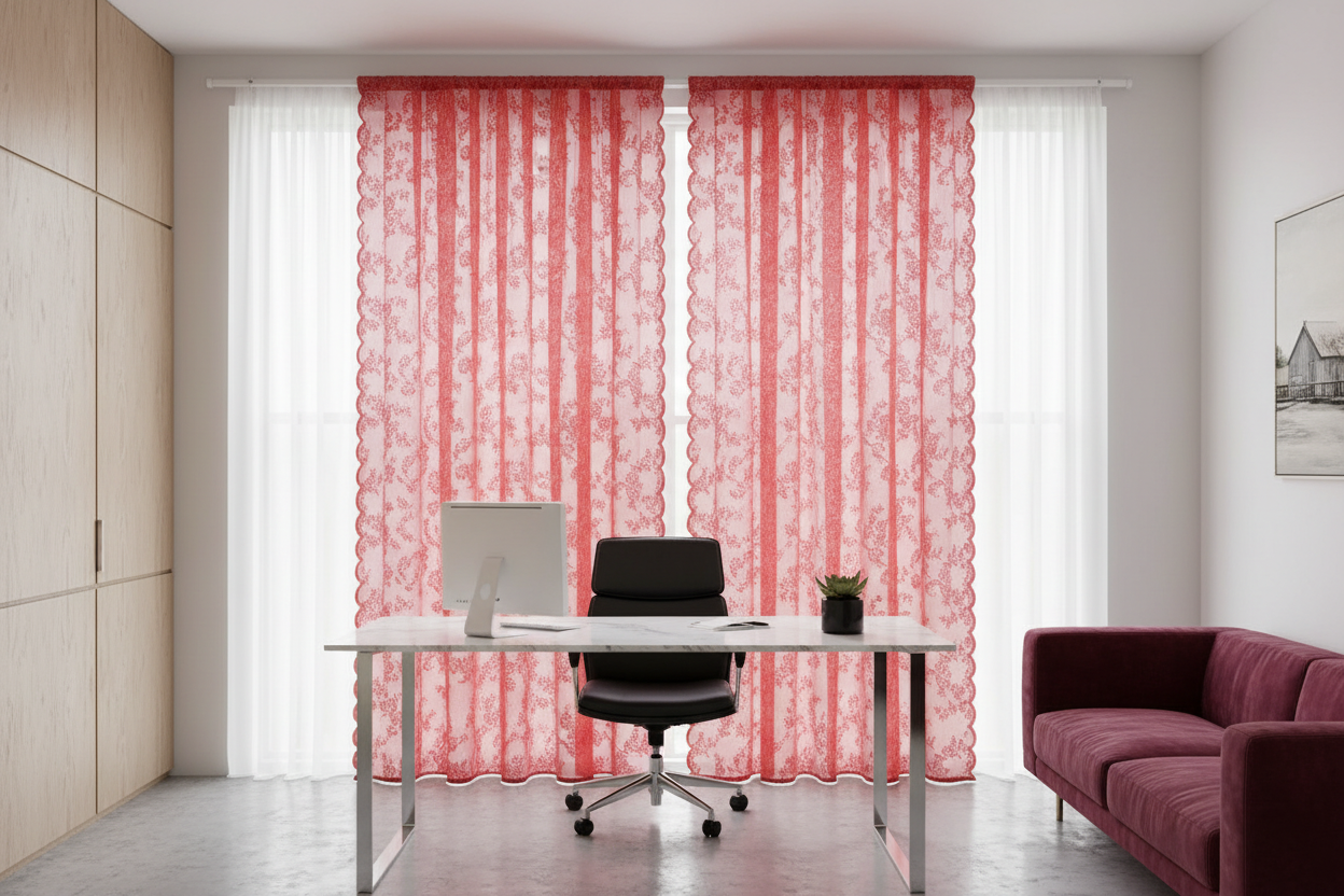 LIGNUM Rouge - Bureau moderne