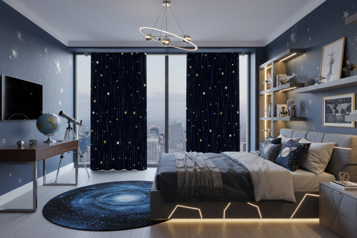 LUNARIS - Chambre garçon contemporaine