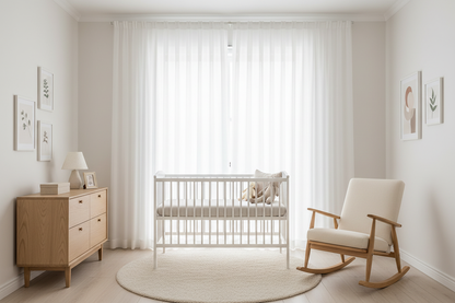 Nursery avec rideau Lumina