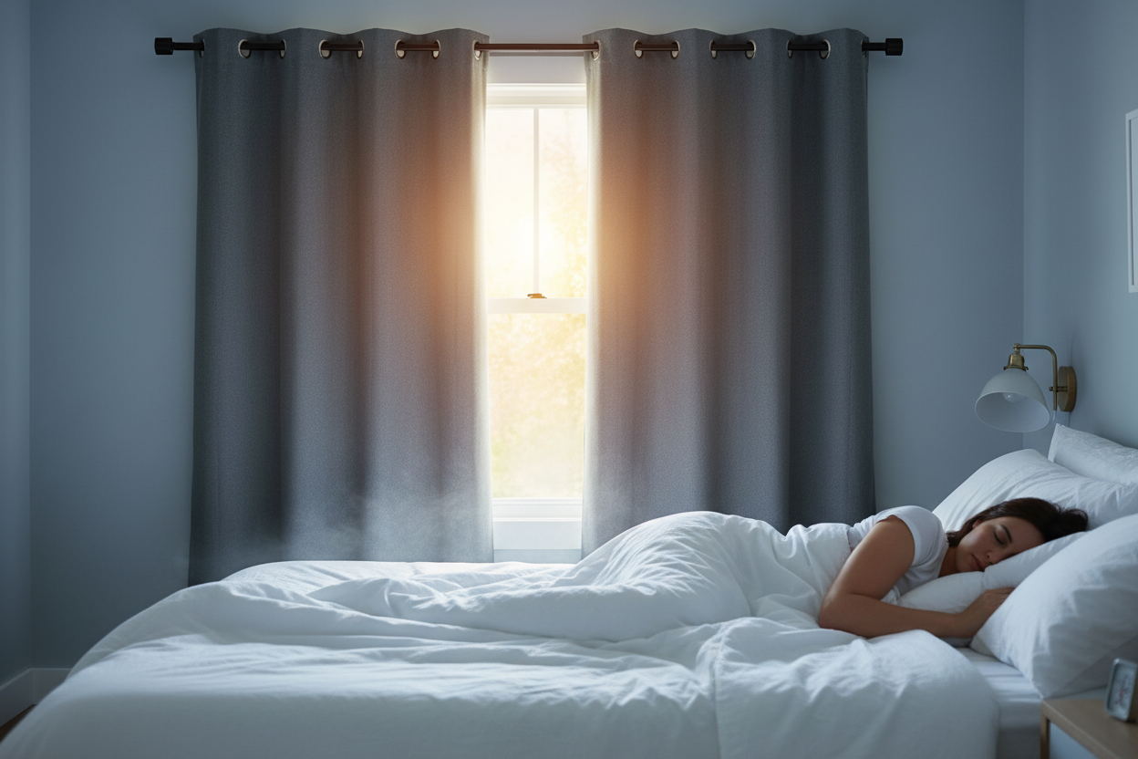 Rideau flanelle gris uni chaleur été