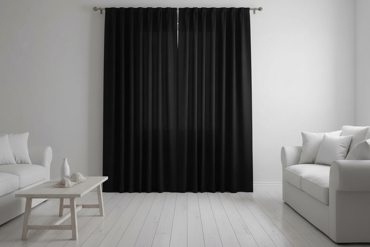 Rideau noir occultant Sovereigna - Intérieur coastal