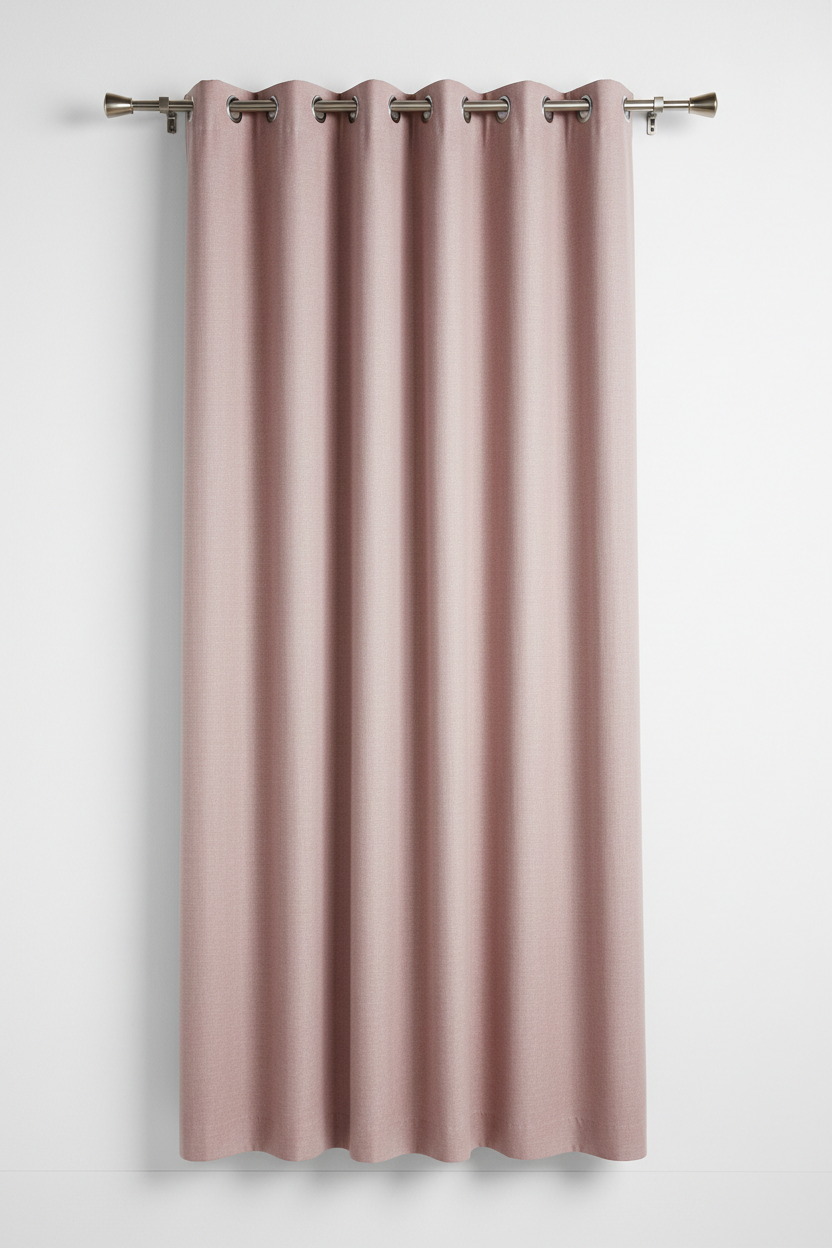 Rideau rose occultant ATRIUM
