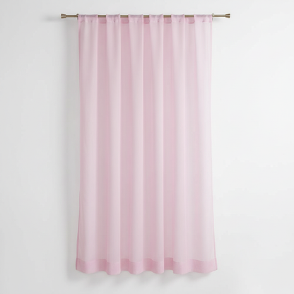 Rideau rose voilage TISSARIA - Image Google Shopping