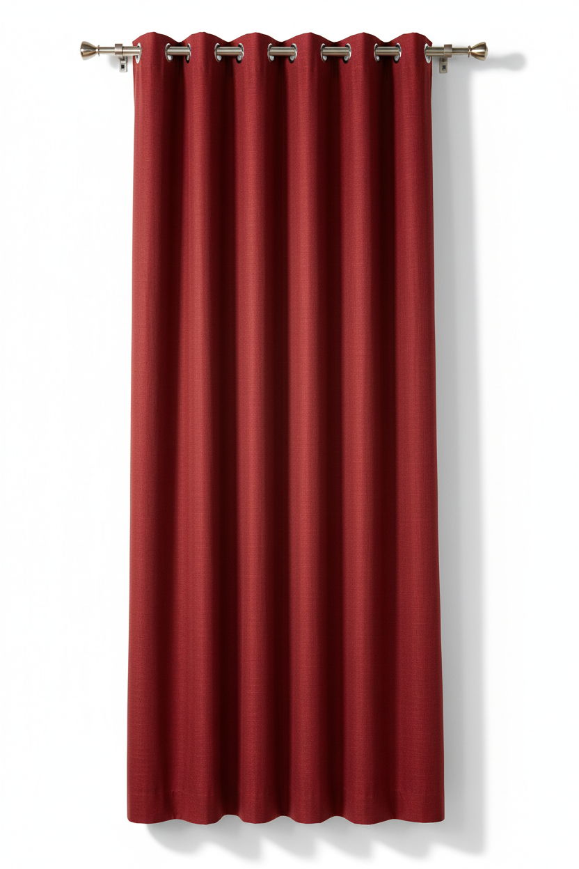 Rideau rouge SIENNA - Google Shopping