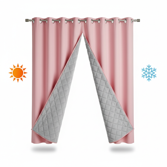 Rideau thermique rose intérieur matelassé gris clair Google Shopping