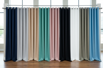 Rideaux suspendus toutes couleurs