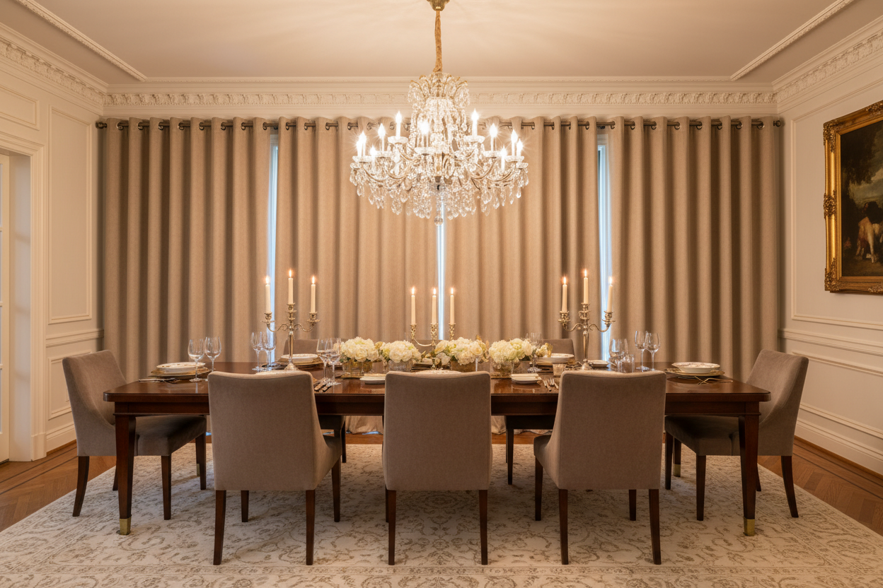 Salle à manger grand luxe