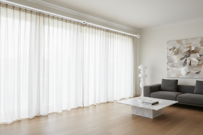 Salon tringle blanche